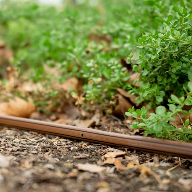 Tropferrohr verlegt